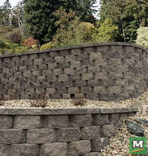 12-in x 4-in x 7-in Limestone Concrete Retaining Wall. . Retaining wall block at menards